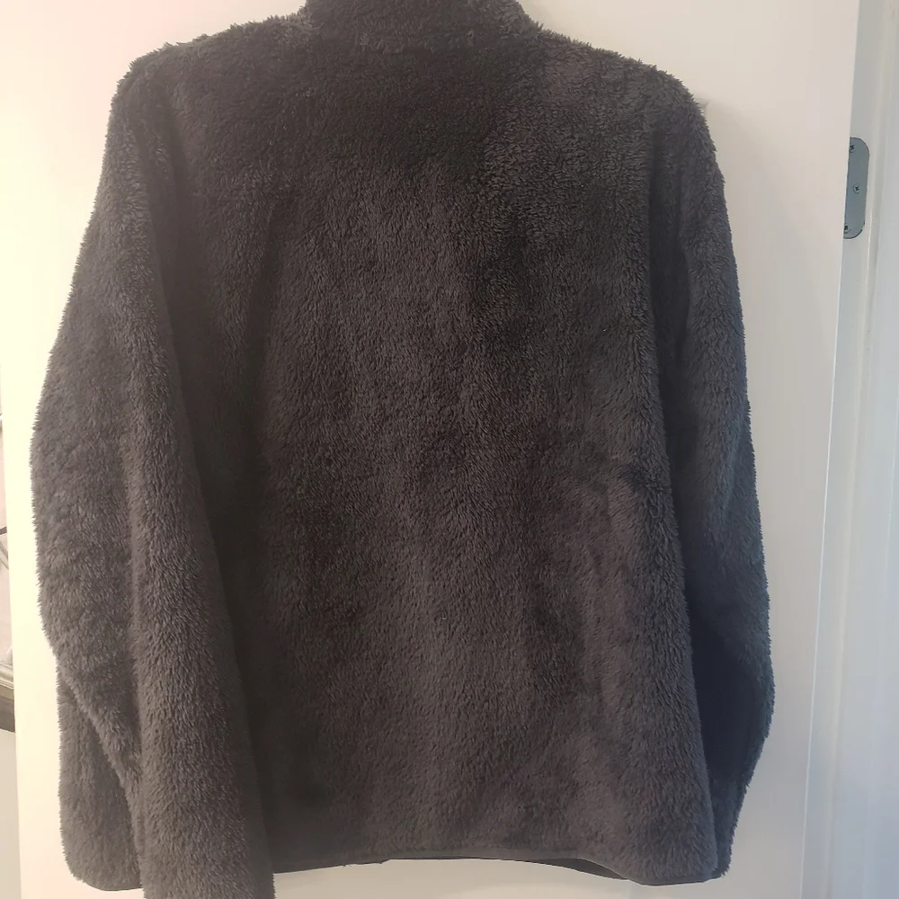 NWT Eddie Bauer teddy bear zip up jacket with pockets size XL - Picture 10 of 10